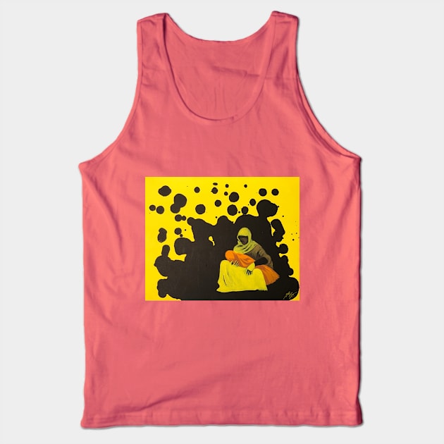 Oil Stain 2 Tank Top by MikeCottoArt